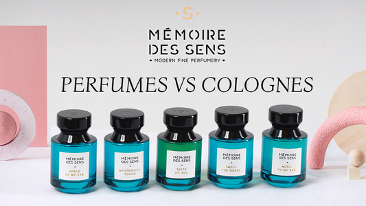 Memoire des Sens Presents: The Difference Between Cologne and Perfume